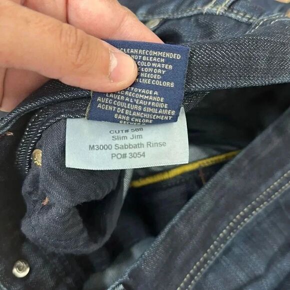 Fidelity Slim Jim Sabbath Rinse Denim Jeans - Picture 6 of 14